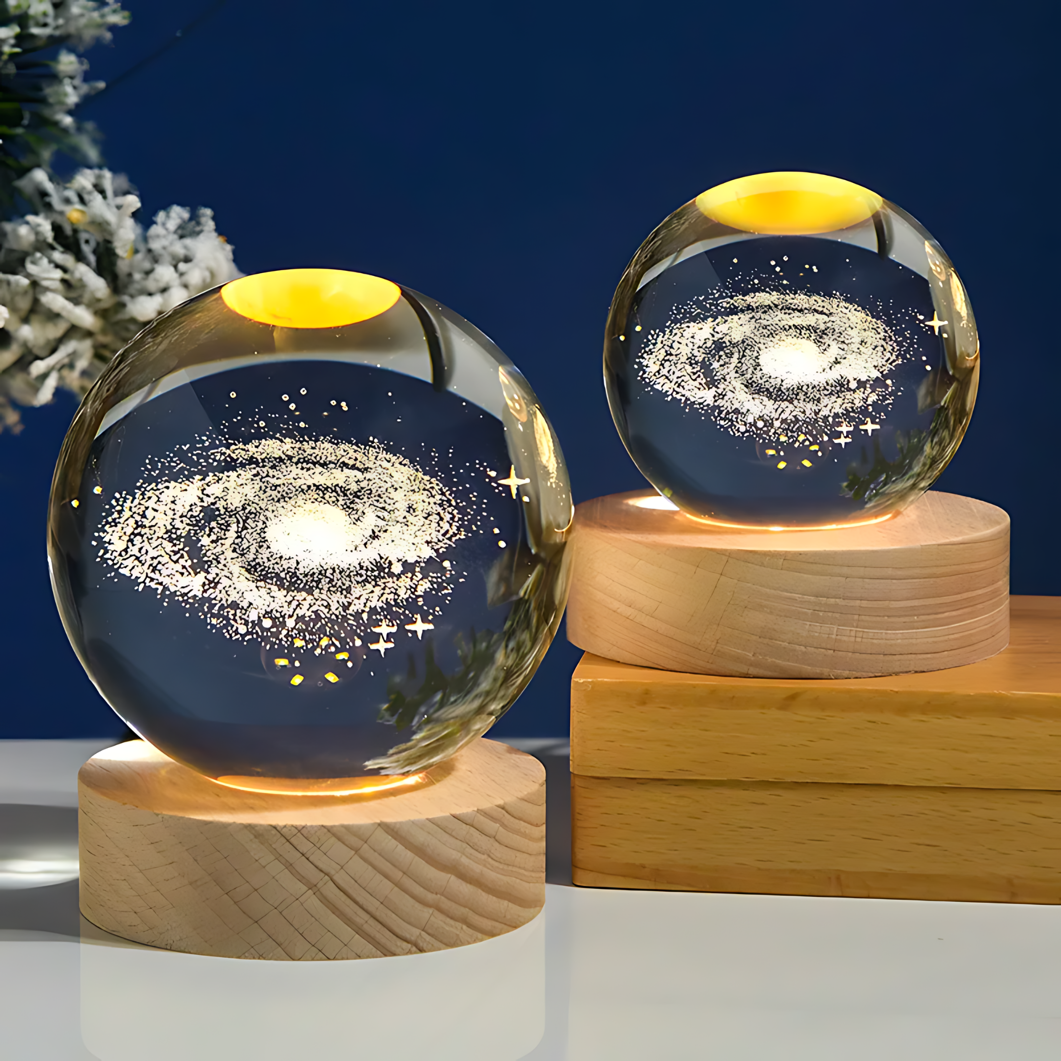 Jumbo 3D Crystal Ball Lamps